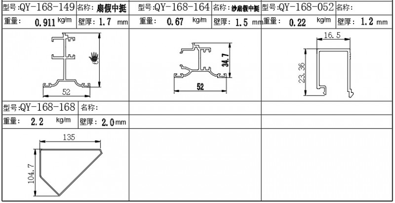 135斷橋窗紗一體